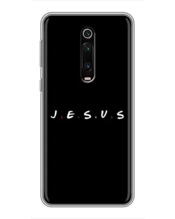 Чехол для Xiaomi Mi 9T с картинкой «Точки веры J.E.S.U.S.»