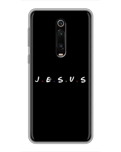 Чехол для Xiaomi Mi 9T с картинкой «Точки веры J.E.S.U.S.» Чехол для Xiaomi Mi 9T с картинкой «Точки веры J.E.S.U.S.»