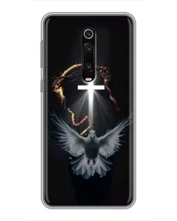 Чехол для Xiaomi Mi 9T с картинкой «Голубь и Свет»