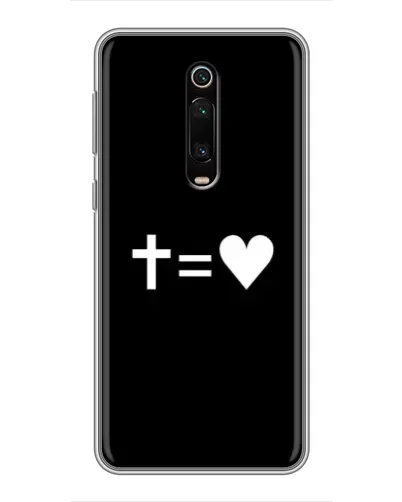 Чехол для Xiaomi Mi 9T с картинкой «Крест и Сердце» Чехол для Xiaomi Mi 9T с картинкой «Крест и Сердце»