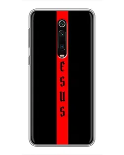 Чехол для Xiaomi Mi 9T с картинкой «Красная линия веры»