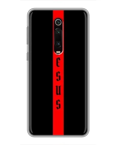 Чехол для Xiaomi Mi 9T с картинкой «Красная линия веры» Чехол для Xiaomi Mi 9T с картинкой «Красная линия веры»