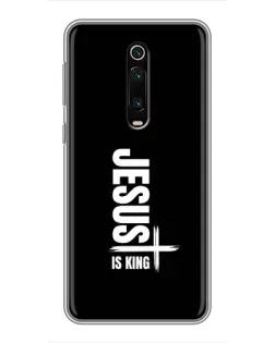 Чехол для Xiaomi Mi 9T с картинкой «Вертикаль веры Jesus»