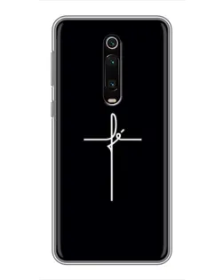 Чехол для Xiaomi Mi 9T с картинкой «Тонкий крест»