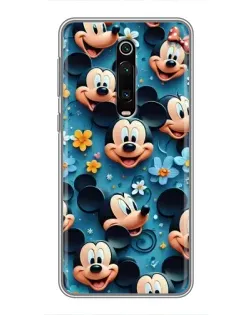 Чехол для Xiaomi Mi 9T с картинкой «Паттерн Микки и Минни» Чехол для Xiaomi Mi 9T с картинкой «Паттерн Микки и Минни»