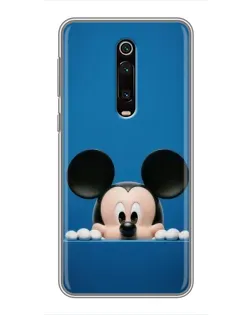 Чехол для Xiaomi Mi 9T с картинкой «Микки выглядывает» Чехол для Xiaomi Mi 9T с картинкой «Микки выглядывает»