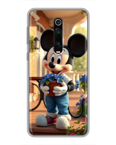 Чехол для Xiaomi Mi 9T с картинкой «Микки садовод»