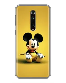 Чехол для Xiaomi Mi 9T с картинкой «Микки на желтом» Чехол для Xiaomi Mi 9T с картинкой «Микки на желтом»