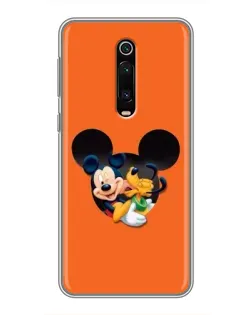 Чехол для Xiaomi Mi 9T с картинкой «Сердце Микки Минни»