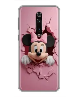 Чехол для Xiaomi Mi 9T с картинкой «Минни сквозь стену» Чехол для Xiaomi Mi 9T с картинкой «Минни сквозь стену»