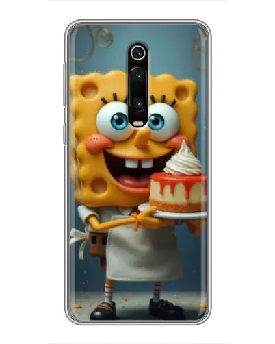Чохол для Xiaomi Mi 9T з картинкою «Кухар Спанч Боб»