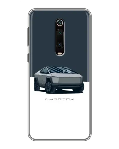 Чехол для Xiaomi Mi 9T с картинкой «Серебристый Cybertruck Tesla» Чехол для Xiaomi Mi 9T с картинкой «Серебристый Cybertruck Tesla»