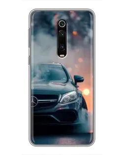 Чехол для Xiaomi Mi 9T с картинкой «Mercedes — ночной город» Чехол для Xiaomi Mi 9T с картинкой «Mercedes — ночной город»
