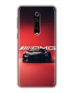Чехол для Xiaomi Mi 9T с картинкой «Mercedes AMG — красная линия» Чехол для Xiaomi Mi 9T с картинкой «Mercedes AMG — красная линия»