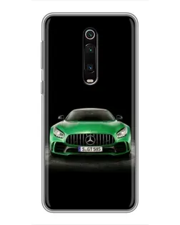 Чехол для Xiaomi Mi 9T с картинкой «Mercedes — неоновый лого» Чехол для Xiaomi Mi 9T с картинкой «Mercedes — неоновый лого»