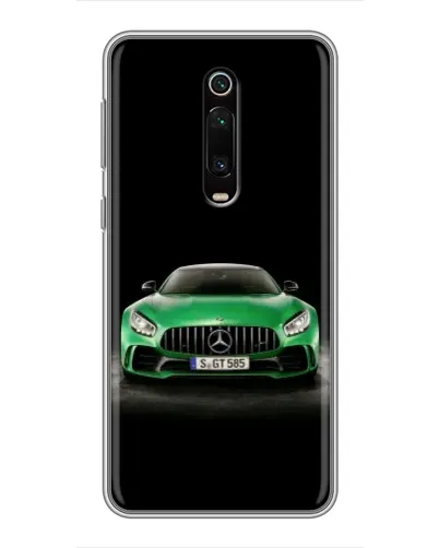 Чехол для Xiaomi Mi 9T с картинкой «Mercedes — неоновый лого» Чехол для Xiaomi Mi 9T с картинкой «Mercedes — неоновый лого»