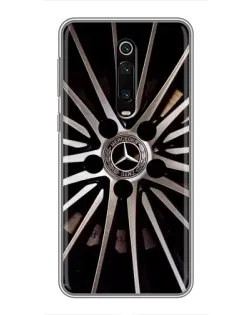 Чехол для Xiaomi Mi 9T с картинкой «Диск Mercedes»