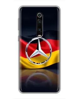 Чехол для Xiaomi Mi 9T с картинкой «Mercedes — флаг Германии» Чехол для Xiaomi Mi 9T с картинкой «Mercedes — флаг Германии»