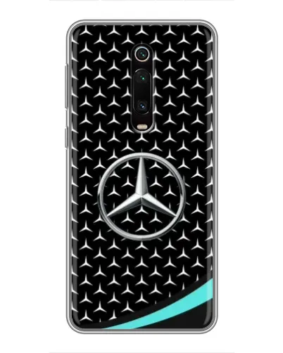 Чехол для Xiaomi Mi 9T с картинкой «Mercedes — бирюзовый акцент» Чехол для Xiaomi Mi 9T с картинкой «Mercedes — бирюзовый акцент»