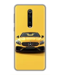 Чехол для Xiaomi Mi 9T с картинкой «Желтый Mercedes GT» Чехол для Xiaomi Mi 9T с картинкой «Желтый Mercedes GT»