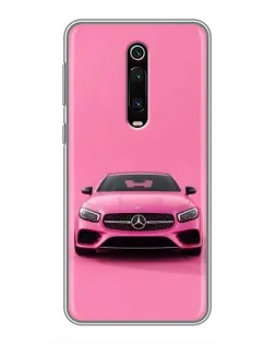 Чехол для Xiaomi Mi 9T с картинкой «Розовый Mercedes AMG» Чехол для Xiaomi Mi 9T с картинкой «Розовый Mercedes AMG»