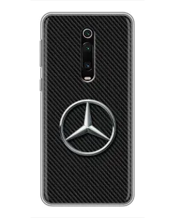 Чехол для Xiaomi Mi 9T с картинкой «Карбоновый Mercedes стиль» Чехол для Xiaomi Mi 9T с картинкой «Карбоновый Mercedes стиль»