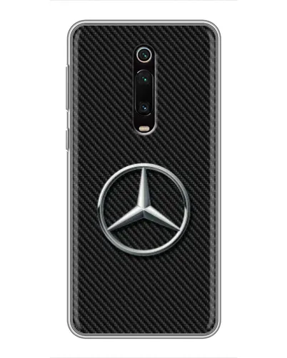 Чехол для Xiaomi Mi 9T с картинкой «Карбоновый Mercedes стиль» Чехол для Xiaomi Mi 9T с картинкой «Карбоновый Mercedes стиль»