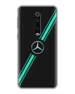 Чехол для Xiaomi Mi 9T с картинкой «Спортивные линии Mercedes» Чехол для Xiaomi Mi 9T с картинкой «Спортивные линии Mercedes»