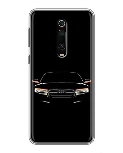Чехол для Xiaomi Mi 9T с картинкой «Audi — ночной контур»