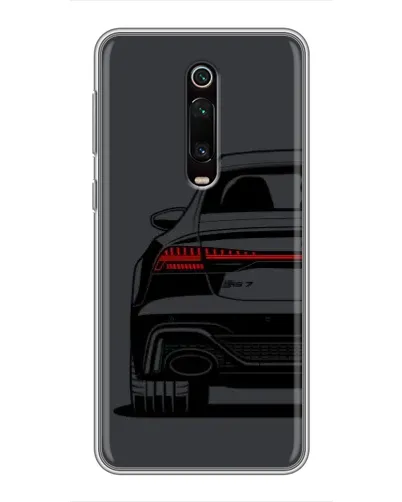 Чехол для Xiaomi Mi 9T с картинкой «Задняя часть Audi — арт»