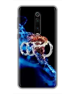 Чехол для Xiaomi Mi 9T с картинкой «Энергия лого Audi»