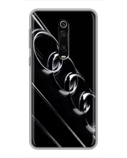 Чехол для Xiaomi Mi 9T с картинкой «Audi — абстрактные кольца»