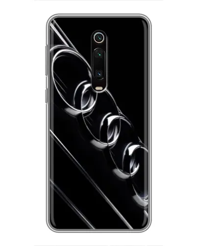 Чехол для Xiaomi Mi 9T с картинкой «Audi — абстрактные кольца»