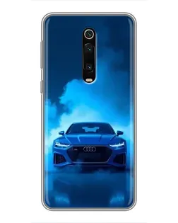 Чехол для Xiaomi Mi 9T с картинкой «Audi — голубая энергия»