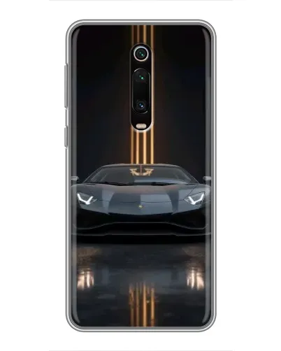 Чехол для Xiaomi Mi 9T с картинкой «Lamborghini золотые линии» Чехол для Xiaomi Mi 9T с картинкой «Lamborghini золотые линии»