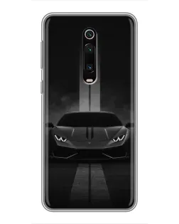 Чехол для Xiaomi Mi 9T с картинкой «Lamborghini симметрия дорог»