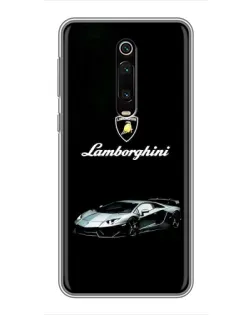 Чехол для Xiaomi Mi 9T с картинкой «Логотип Lamborghini классика»