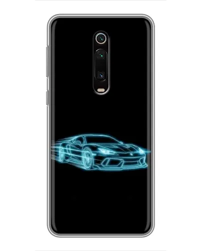 Чехол для Xiaomi Mi 9T с картинкой «Неоновый контур Lamborghini» Чехол для Xiaomi Mi 9T с картинкой «Неоновый контур Lamborghini»