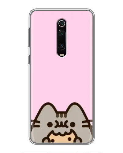 Чохол для Xiaomi Mi 9T з картинкою «Pusheen та печиво»