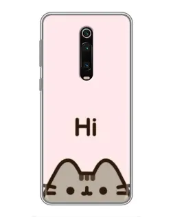 Чохол для Xiaomi Mi 9T з картинкою «Пушин каже Hi»