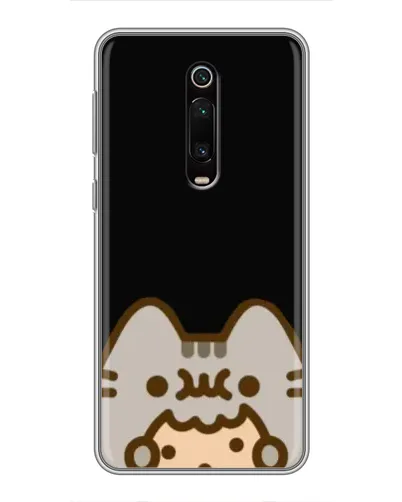 Чохол для Xiaomi Mi 9T з картинкою «Пушин на чорному»