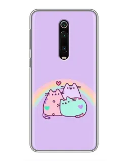 Чохол для Xiaomi Mi 9T з картинкою «Веселкові Пушини»