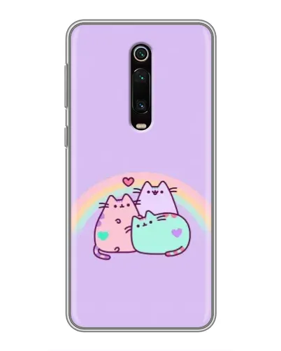 Чохол для Xiaomi Mi 9T з картинкою «Веселкові Пушини»