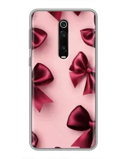 Чехол для Xiaomi Mi 9T с картинкой «Бордовый атлас»