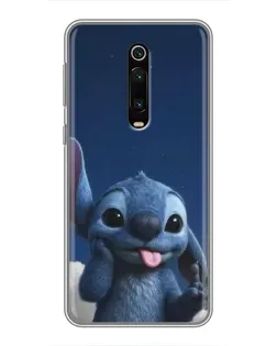 Чехол для Xiaomi Mi 9T с картинкой «Стич в облаках»