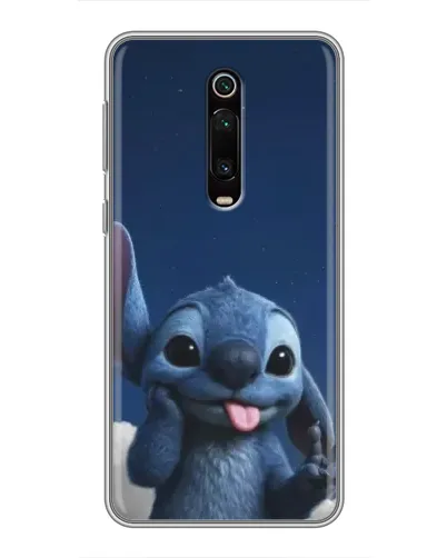 Чехол для Xiaomi Mi 9T с картинкой «Стич в облаках»