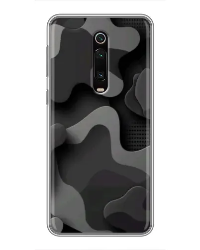 Чехол для Xiaomi Mi 9T с картинкой «Темный абстрактный камуфляж» Чехол для Xiaomi Mi 9T с картинкой «Темный абстрактный камуфляж»