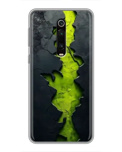 Чехол для Xiaomi Mi 9T с картинкой «Салатовый разлом скалы» Чехол для Xiaomi Mi 9T с картинкой «Салатовый разлом скалы»