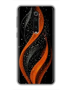 Чехол для Xiaomi Mi 9T с картинкой «Огненная звездная волна»