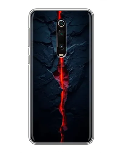 Чехол для Xiaomi Mi 9T с картинкой «Kрасная лавовая трещина» Чехол для Xiaomi Mi 9T с картинкой «Kрасная лавовая трещина»
